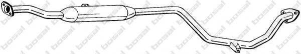 BOSAL 285-275 Middle Silencer
